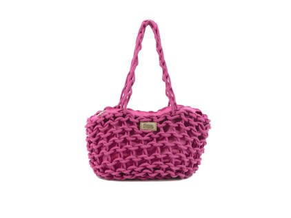 Shopper cord LUCILLE fuxia